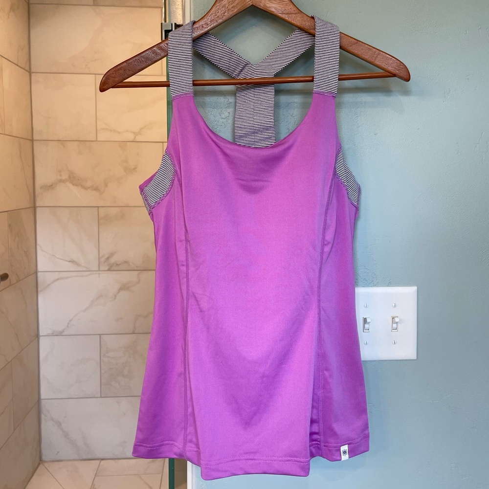 RoadRUNner Purple Racerback Running / Athletic Tank Top